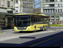 STI - MAN Lion`s City  Nr.600  BE  849600 unterwegs auf der Linie 31 in Thun am 07.04.2025