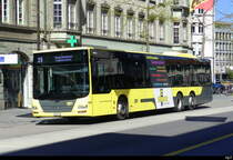 STI - MAN Lion`s City  Nr.602  BE  865602 unterwegs auf der Linie 25 in Thun am 07.04.2025