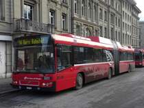 Bern Mobil - Volvo 7700 Nr.801 BE 612801 unterwegs auf der Linie 14 in Bern am 10.01.2009