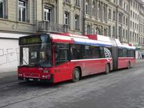 Bern Mobil - Volvo 7700 Nr.806 BE 612806 unterwegs auf der Linie 19 in Bern am 10.01.2009