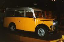 P 1601 Saurer/Saurer (ex Nussbaumer, Ganterschwil) am 22. Februar 2009 Bern, Museum fr Kommunikation