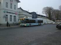 Setra S 200er-Serie SL auf der Linie 894 am S-Bahnhof Bernau.