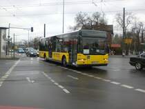 Neoplan N 44-Serie (Centroliner) als SEV fr die S-Bahnlinie 47 zwischen S-Bahnhof Spindlersfeld und S-Bahnhof Schneweide.