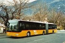 CarPostal Valais Nr. 10/VS 241'995 Mercedes Citaro am 1. M�rz 2009 Martigny, Bahnhof