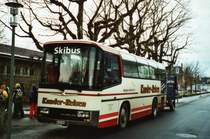 Kander-Reisen, Frutigen BE 257'805 Neoplan am 2. M�rz 2009 Lerchenfeld, Langestrasse
