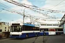 VBL Luzern Nr. 265 NAW/R&J-Hess Trolleybus am 7. M�rz 2009 Luzern, Depot