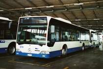 VBL Luzern Nr. 574/LU 15'060 Mercedes Citaro am 7. M�rz 2009 Luzern, Depot