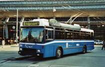 VBL Luzern Nr. 256 NAW/R&J-Hess Trolleybus am 7. M�rz 2009 Luzern, Bahnhof