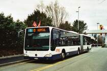 TPG Gen�ve Nr. 141/GE 960'525 Mercedes Citaro am 8. M�rz 2009 Gen�ve, Palexpo