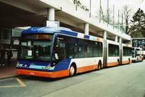 TPG Gen�ve Nr. 101/GE 960'019 Van Hool am 8. M�rz 2009 Gen�ve, Palexpo