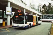 TPG Gen�ve Nr. 134/GE 960'518 Mercedes Citaro am 8. M�rz 2009 Gen�ve, Palexpo