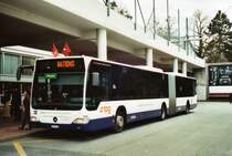 TPG Gen�ve Nr. 155/GE 960'539 Mercedes Citaro am 8. M�rz 2009 Gen�ve, Palexpo