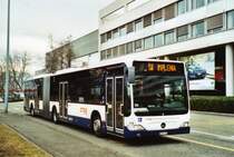 TPG Gen�ve Nr. 116/GE 960'500 Mercedes Citaro am 8. M�rz 2009 Gen�ve, Palexpo