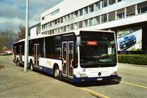 TPG Gen�ve Nr. 132/GE 960'516 Mercedes Citaro am 8. M�rz 2009 Gen�ve, Palexpo