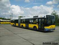 Solaris 4169 der Berliner Verkehrsbetriebe in Falkenberg