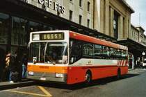 Dupraz, Soral Nr. 52/GE 96'159 Mercedes O 405 (ex TPG Gen�ve Nr. 591) am 8. M�rz 2009 Gen�ve, Bahnhof