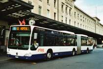 TPG Gen�ve Nr. 148/GE 960'532 Mercedes Citaro am 8. M�rz 2009 Gen�ve, Bahnhof