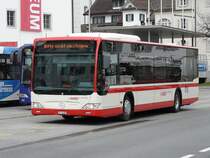AAGS - Mercedes Citaro SZ 22328 bei der Haltestelle am Postplatz am 28.03.2009