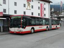 AAGS - Mercedes Citaro SZ  70422 bei der Haltestelle am Postplatz am 28.03.2009