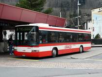AAGS - Volvo-Hess SZ 5003 unterwegs auf der Linie 3 beim Bahnhof Schwyz am 28.03.2009