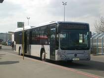 Mercedes-Benz O 530 LE � (Citaro) auf der Linie 663 nach Bahnhof Nauen an der Haltestelle Dallgow-D�beritz Havelpark.