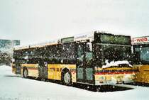 Starker Schneefall in Thun: STI Thun Nr. 98/BE 577'098 MAN am 9. M�rz 2009 Thun, Schiffl�ndte