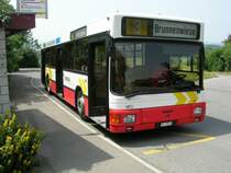 Dieser MAN NL 202 wurde von der RVBW am 31.3.2009 ausgemustert.