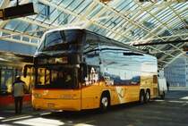PostAuto Graub�nden GR 162'998 Neoplan am 14. M�rz 2009 Chur, Postautostation