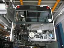 16.04.09,Solaris der Bogestra Nr.0465 im Betriebshof Ge-�ckendorf.