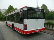 16.04.09,MAN der Bogestra Nr.9910 im Betriebshof Ge-�ckendorf.