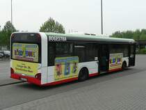 16.04.09,Solaris der Bogestra Nr.0310 im Betriebshof Ge-�ckendorf.