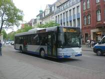 MAN Niederflurbus 2. Generation auf der Linie 623 nach Teltow Warthestra�e am S-Bahnhof Zehlendorf.