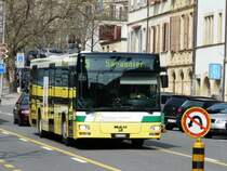 TN - MAN Bus Nr.228  NE 111228 unterwegs auf der Linie 5 in der Stadt Neuchtel am 04.04.2009