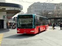 VB Biel - Mercedes Citaro  NR.186  BE 654186 unterwegs auf der Linie 8A in Biel am 04.04.2009