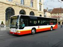 TRN - Mercedes Citaro Nr.232  NE 20232 unterwegs in Neuchtel am 04.04.2009
