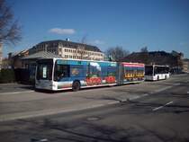 Am Hauptbahnhof in Frth. 21.03.09
