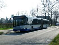 Solaris Urbino auf der Linie 638 nach S+U Bahnhof Rathaus Spandau an der Haltestelle Jger-Vorstadt Am Schragen.