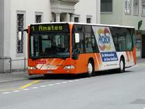 AAGU - Mercedes Citaro  Nr.39  UR 9234 unterwegs auf der Linie 1 in Altdorf am 08.04.2009