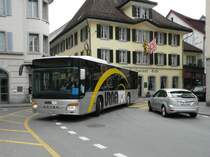 AAGU - Setra Nr.57 UR 9347 unterwegs auf der Linie 1 in Altdorf am 08.04.2009