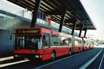 Bernmobil, Bern Nr. 213/BE 513'213 MAN am 16. Mrz 2009 Bern-Brnnen, Bahnhof