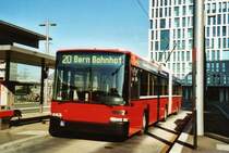 Bernmobil, Bern Nr. 2 NAW/Hess Gelenktrolleybus am 16. Mrz 2009 Bern, Wankdorf