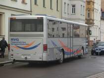 WSF-VV66, ein Setra S315UL, am 23.04.2009 auf dem Weienfelser Busbahnhof. Er steht auf dem Bild abgestellt auf dem (mit Schildern) gekennzeichneten Busparkplatz am Busbahnhof.