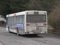 WND- DS 370, auf der Umleitung wegen des Rathaussturmes an Fastnacht. Der Wagen h�tte eine Waschanlage mal n�tig.