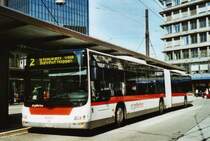 VBSG St. Gallen Nr. 296/SG 198'296 MAN am 18. M�rz 2009 St. Gallen, Bahnhof