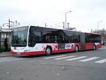 Dieser Citaro II Gelenkbus ist der einzige in Montb�liard.