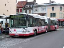 Auch dieser Irisbus Cit�lis 18 ist der einzige in Montb�liard.