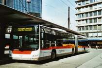 VBSG St. Gallen Nr. 286/SG 198'286 MAN am 18. M�rz 2009 St. Gallen, Bahnhof