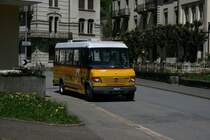 AutoPostale Ticino, PU Barenco&Andreoli SA, Faido, TI 7'638 (Mercedes-Benz O815, 2001) am 22.4.2009 beim Bahnhof Faido. 