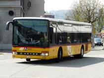 Postauto - Setra S 313 NF  AG 15255 unterwegs auf der Linie 362 in Brugg am 09.04.2009