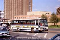 Im Vertragsverkehr war der D�hler-SR an diesem Tag aktiv. Die Umgebung ist noch im DDR-Zustand, inzwischen sieht es anders aus.